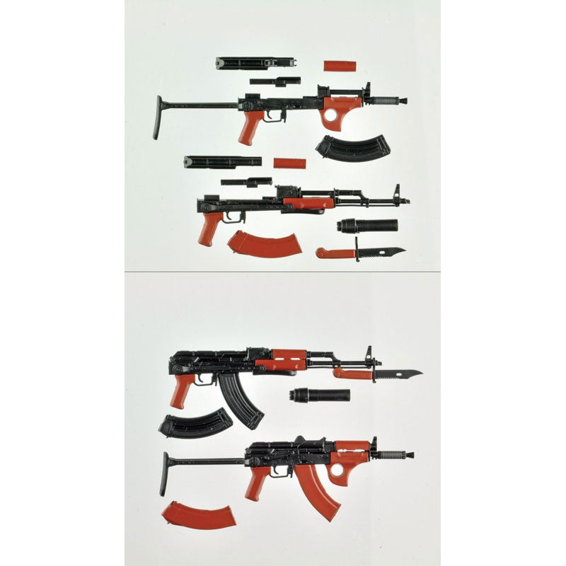 Tomytec 1/12 Scale Plastic Model : LittleArmory [LA079] AKMS & AKMSU Type