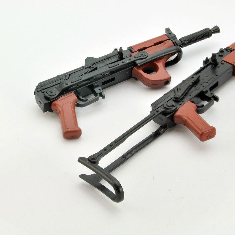 Tomytec 1/12 Scale Plastic Model : LittleArmory [LA079] AKMS & AKMSU Type
