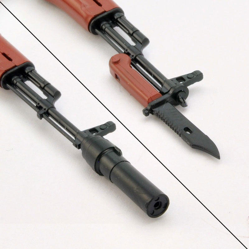 Tomytec 1/12 Scale Plastic Model : LittleArmory [LA079] AKMS & AKMSU Type