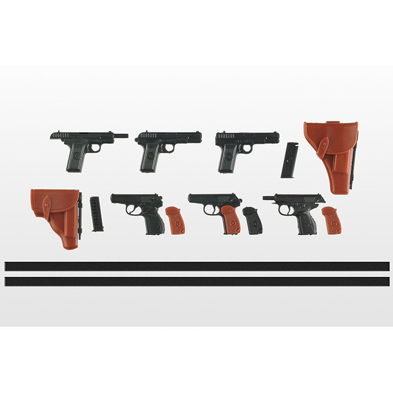 Tomytec 1/12 Scale Plastic Model : LittleArmory [LA085] Tokarev & Makarov Type