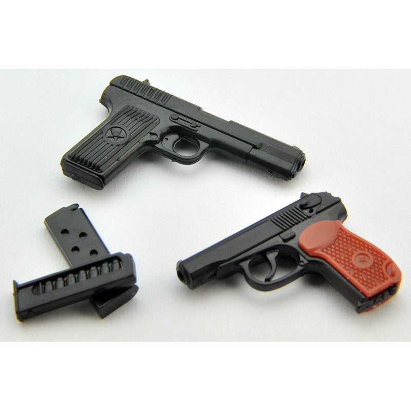 Tomytec 1/12 Scale Plastic Model : LittleArmory [LA085] Tokarev & Makarov Type