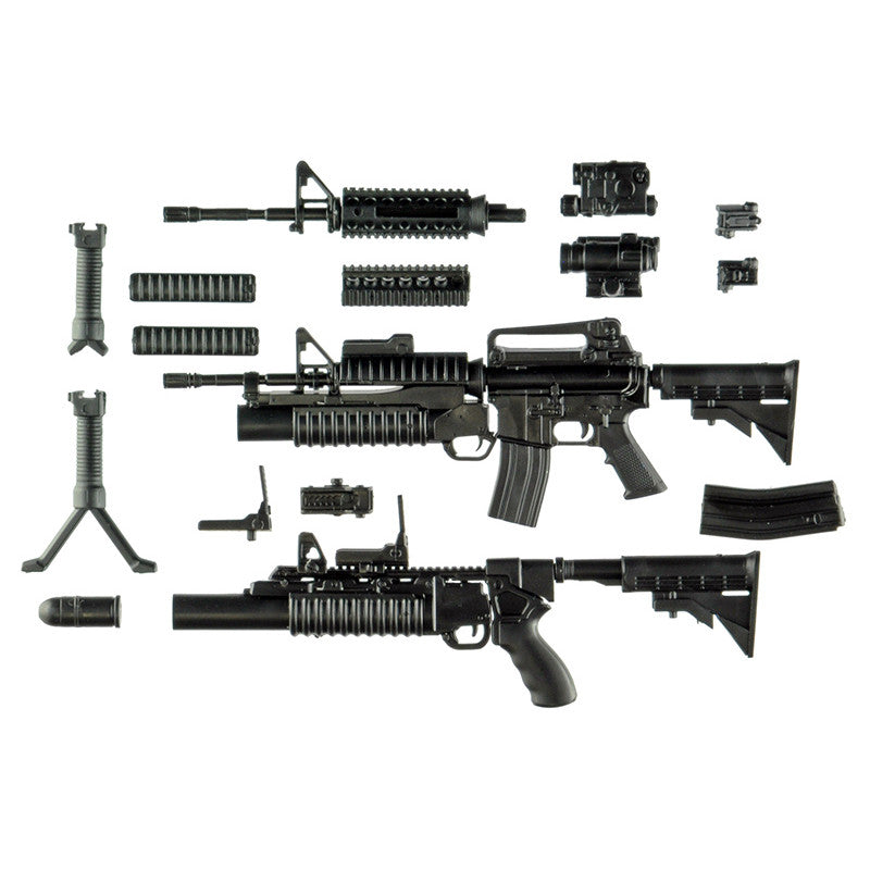 Tomytec 1/12 Scale Plastic Model : LittleArmory [LA100] M4A1 & M203 Type 2.0