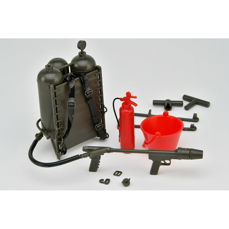 Tomytec 1/12 Scale Plastic Model : LittleArmory [LA101] Flamethrower M2 Type