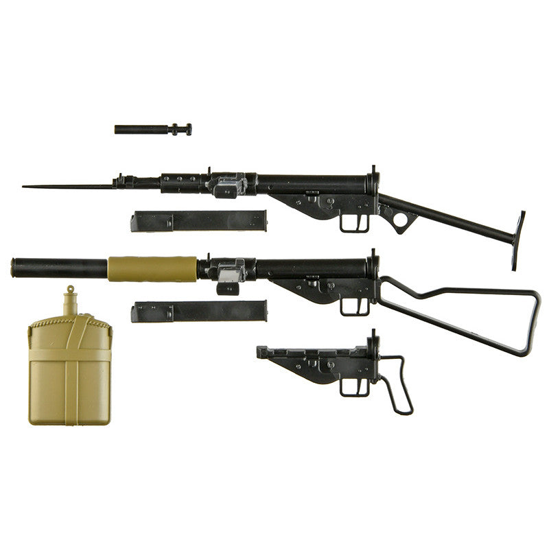 Tomytec 1/12 Scale Plastic Model : LittleArmory [LA104] STEN Mk2 Type
