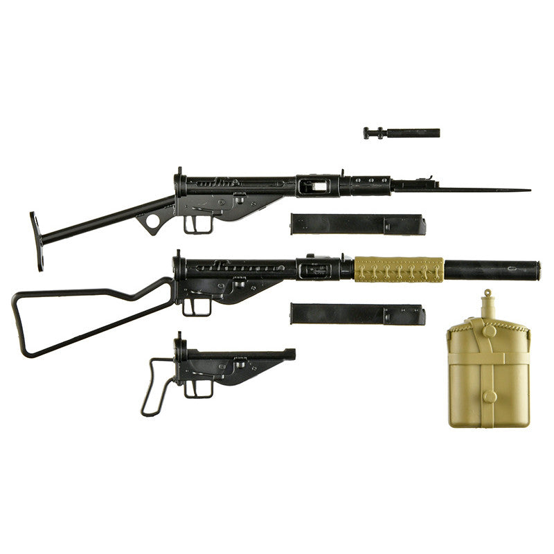 Tomytec 1/12 Scale Plastic Model : LittleArmory [LA104] STEN Mk2 Type