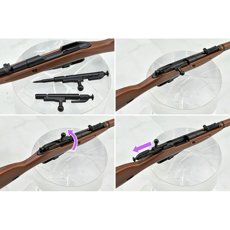 Tomytec 1/12 Scale Plastic Model : LittleArmory [LA107] Mosin Nagant M1891/30 Type