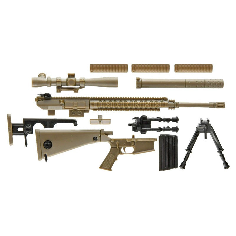 Tomytec 1/12 Scale Plastic Model : LittleArmory [LA110] M110SASS Type