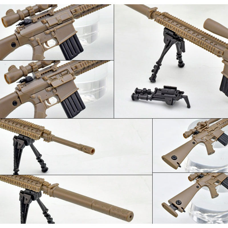 Tomytec 1/12 Scale Plastic Model : LittleArmory [LA110] M110SASS Type