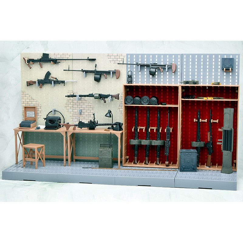 Tomytec 1/12 Scale Plastic Model : LittleArmory [LASW08] "Strike Witches ROAD to BERLIN" Fliegerhammer