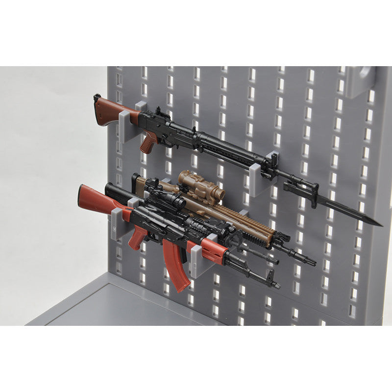 Tomytec 1/12 Scale Plastic Model : LittleArmory [LD002] Gun Rack A