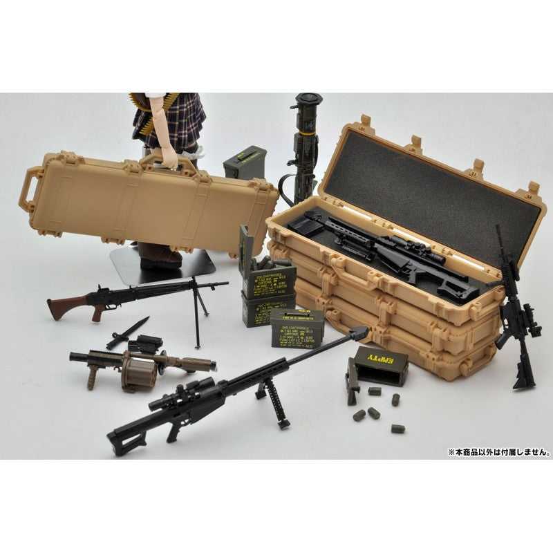 Tomytec 1/12 Scale Plastic Model : LittleArmory [LD004] Military Hard Case A2