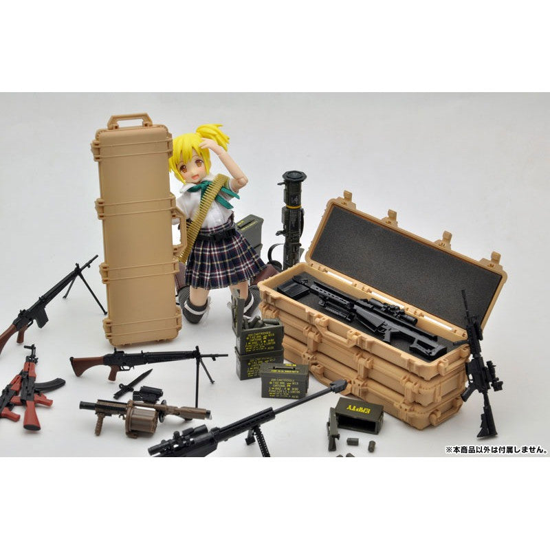 Tomytec 1/12 Scale Plastic Model : LittleArmory [LD004] Military Hard Case A2