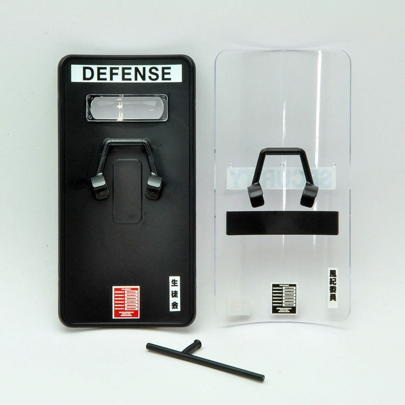 Tomytec 1/12 Scale Plastic Model : LittleArmory [LD005] Police Shield B Type
