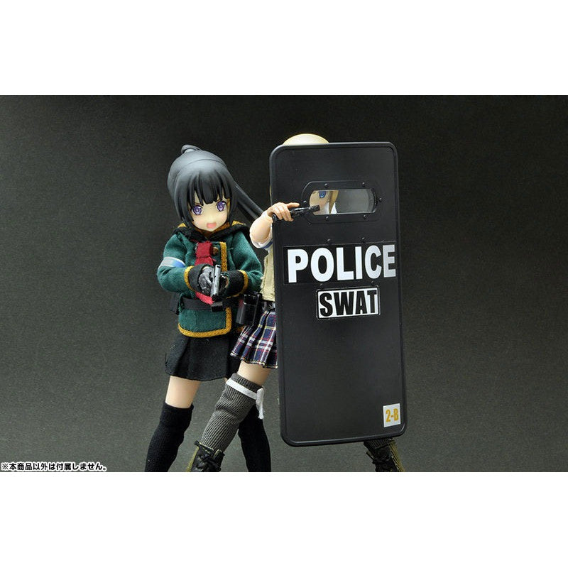 Tomytec 1/12 Scale Plastic Model : LittleArmory [LD005] Police Shield B Type