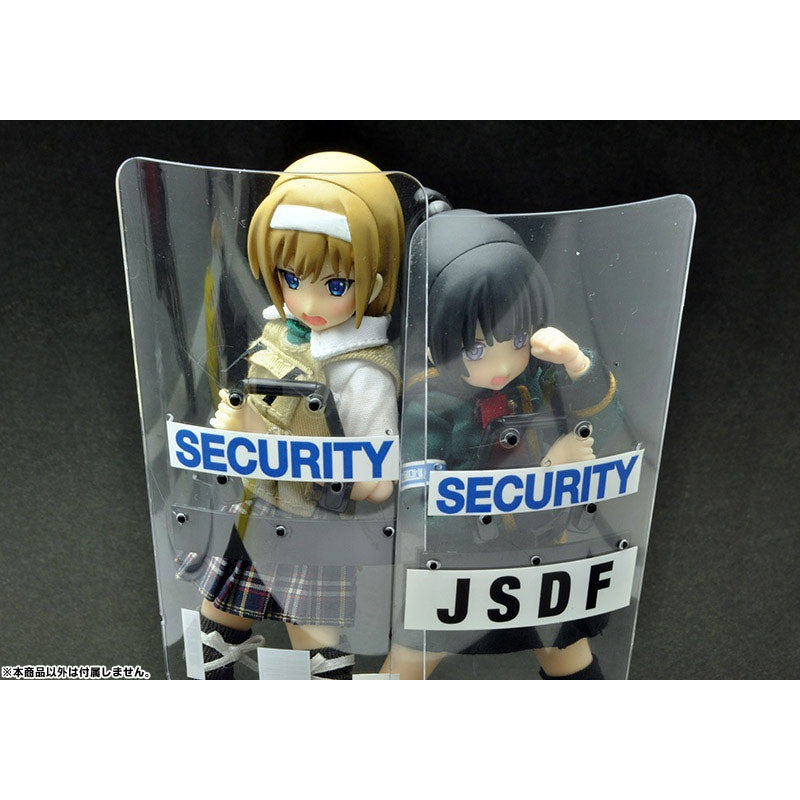 Tomytec 1/12 Scale Plastic Model : LittleArmory [LD005] Police Shield B Type