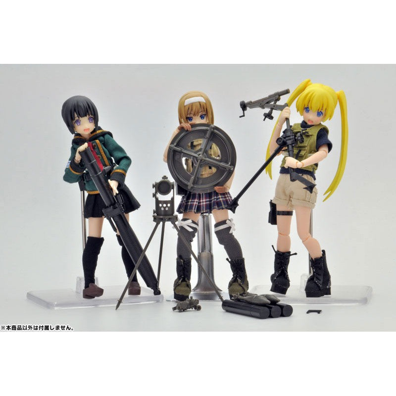 Tomytec 1/12 Scale Plastic Model : LittleArmory [LD007] 81mm Mortar L16 Type