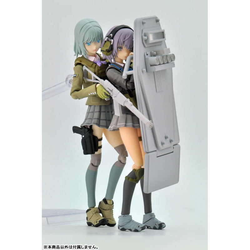 Tomytec 1/12 Scale Plastic Model : LittleArmory [LD017] Heavy Shield