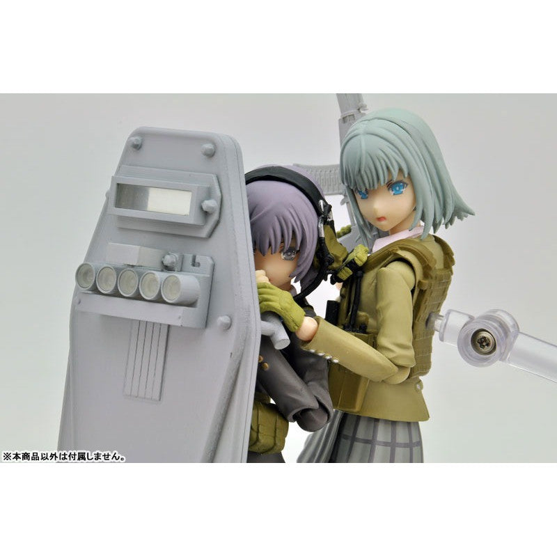 Tomytec 1/12 Scale Plastic Model : LittleArmory [LD017] Heavy Shield