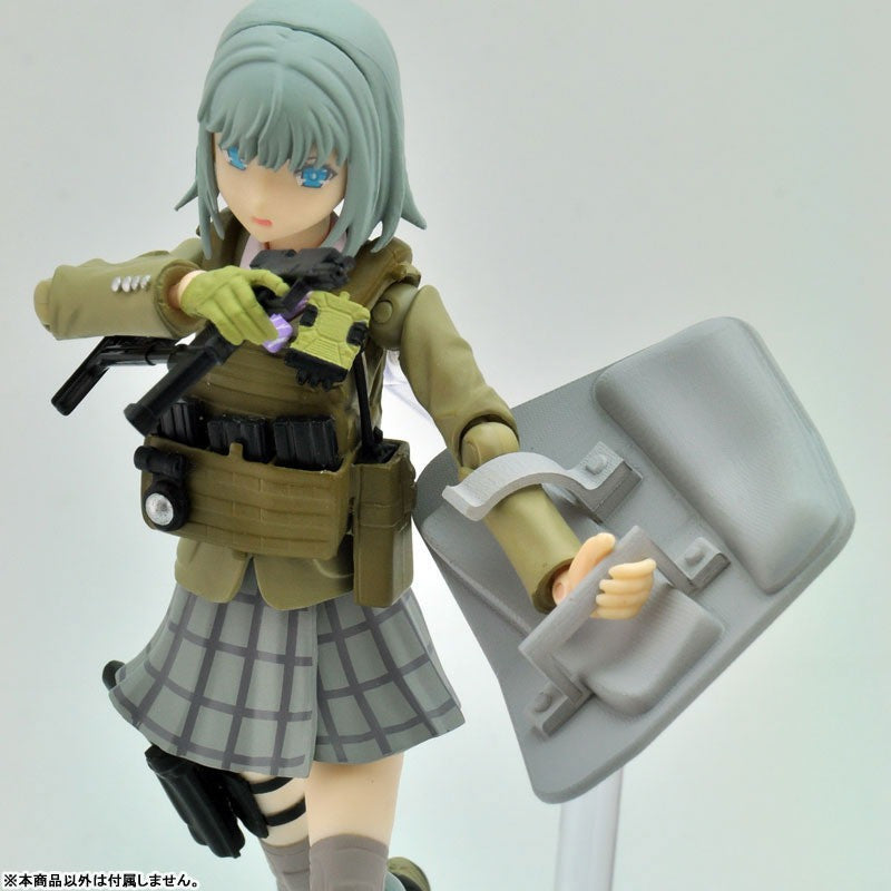 Tomytec 1/12 Scale Plastic Model : LittleArmory [LD017] Heavy Shield