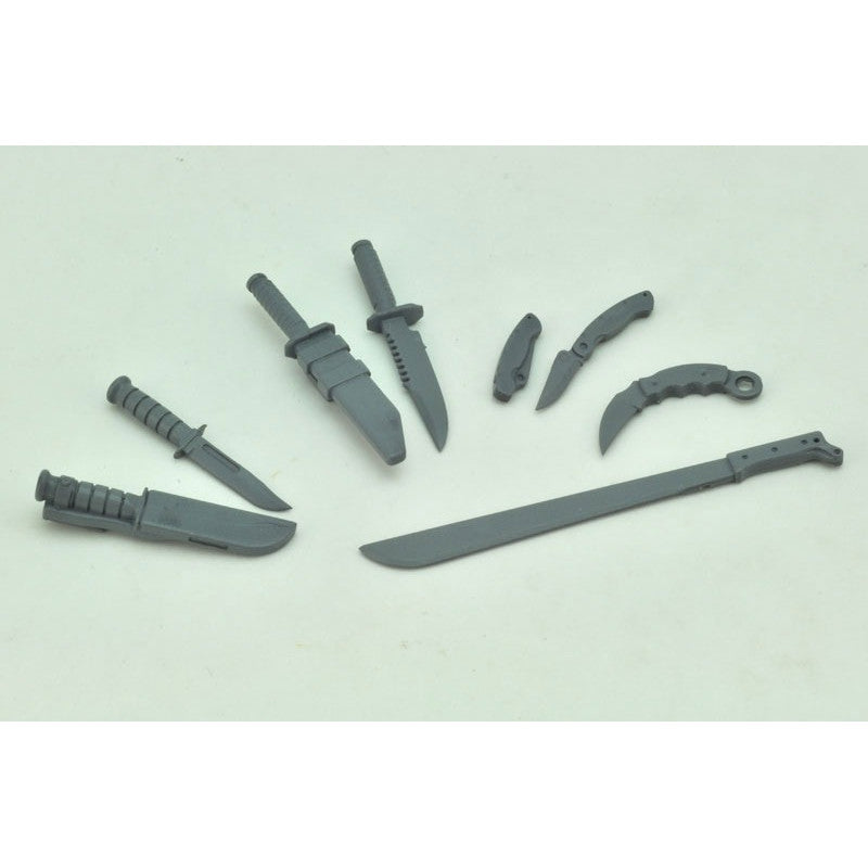 Tomytec 1/12 Scale Plastic Model : LittleArmory [LD026] Melee Weapons Set