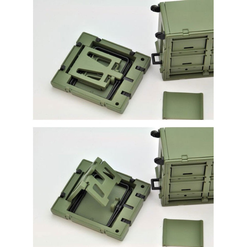 Tomytec 1/12 Scale Plastic Model : LittleArmory [LD033] Field Desk A