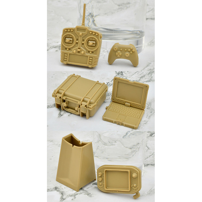 Tomytec 1/12 Scale Plastic Model : LittleArmory [LD049] UGV Armed Robot System 2 Caliber Carrier