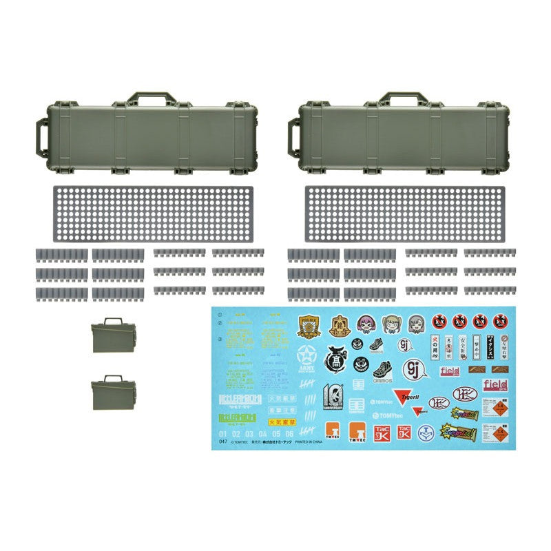 Tomytec 1/12 Scale Plastic Model : LittleArmory [LD050] Military Hard Case C2