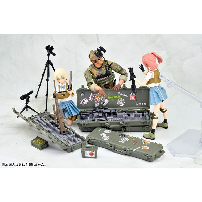 Tomytec 1/12 Scale Plastic Model : LittleArmory [LD050] Military Hard Case C2